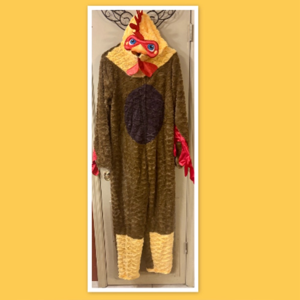 Briefly Stated Rule The Roost” Unisex Rooster Union Suit - Size XL